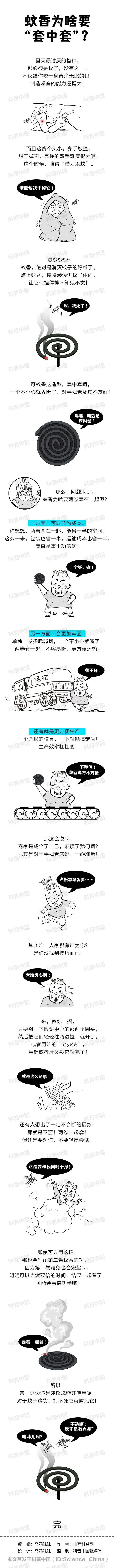 蚊香为什么要两个合在一起丨科普