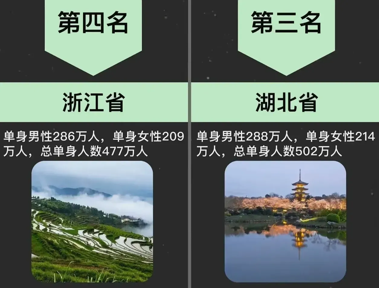 全国单身（男女）最多的是哪个省丨调查